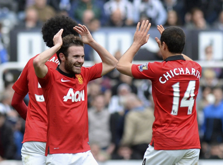 Juan Mata, Javier Hernandez