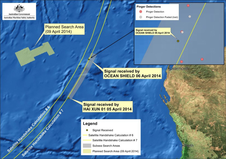 Flight MH370 Search Overview April 9