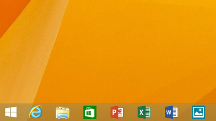 Windows 8.1 Taskbar