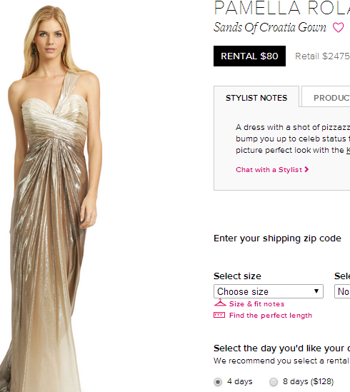 Prom Dress Rent the Runway