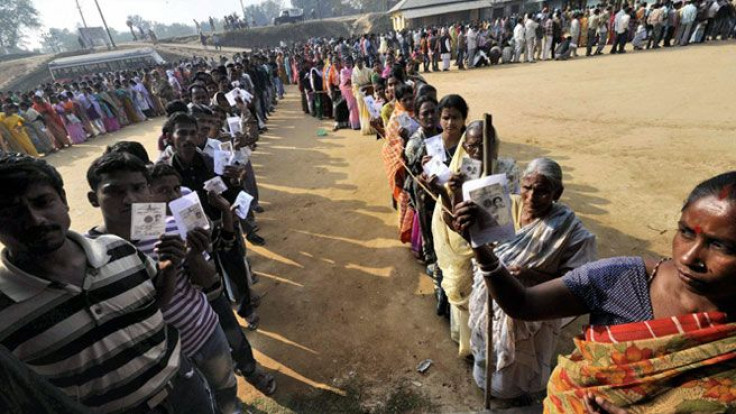 Voters in Agartala, Tripura