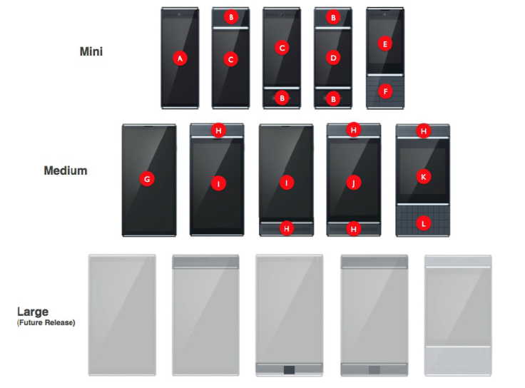 Google Motorola Project Ara endoskeletons screenshot