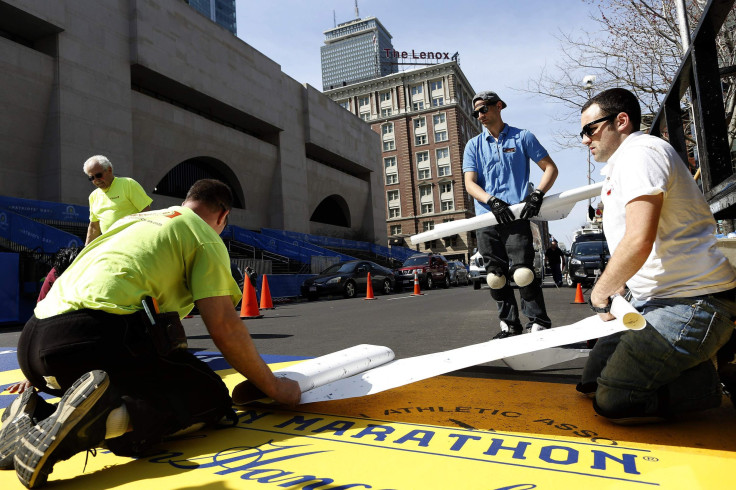 Boston Marathon Preparation - Finish Line