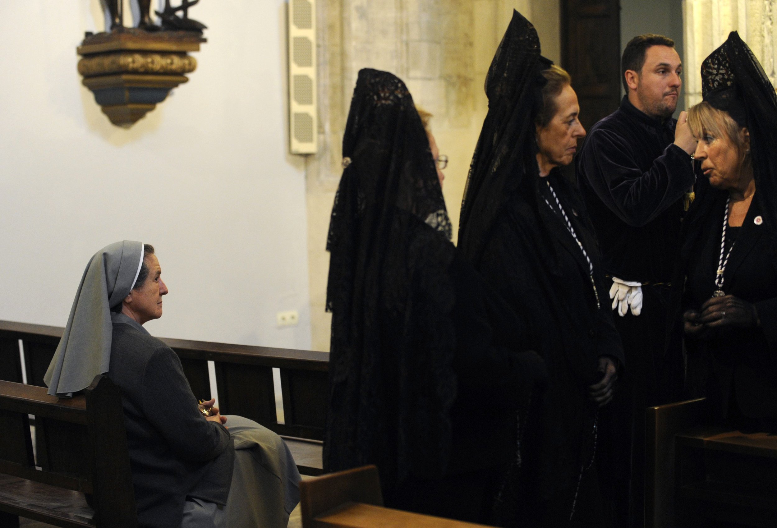 Holy Week - Penitent Nun Spain