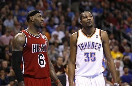 Lebron James Kevin Durant