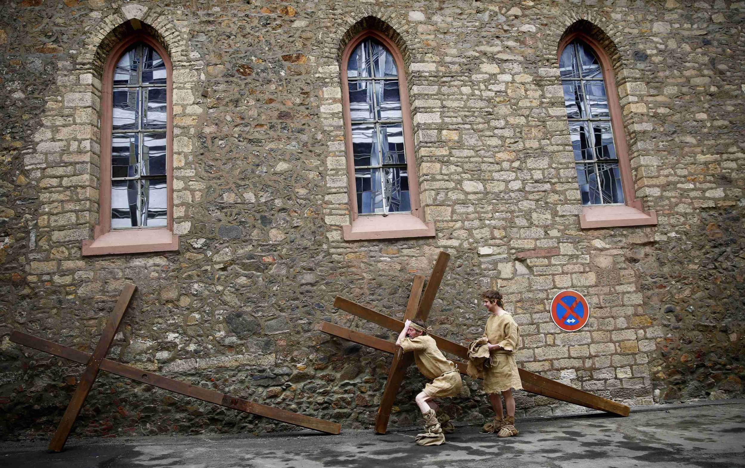 Good Friday Germany Reenactment