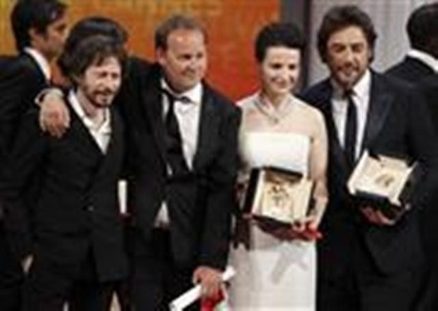 Binoche and Amalric