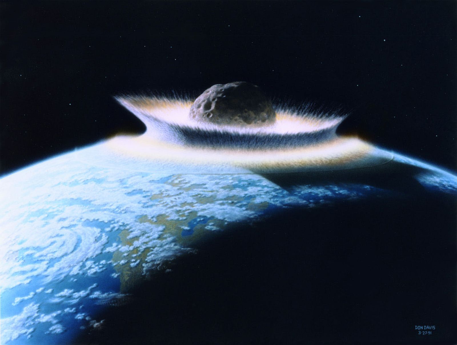 interactive asteroid impact simulation