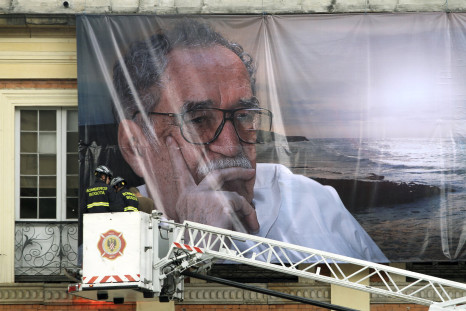 Banner of late Gabriel Garcia Marquez