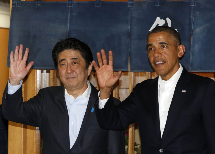 Obama Abe April 2014