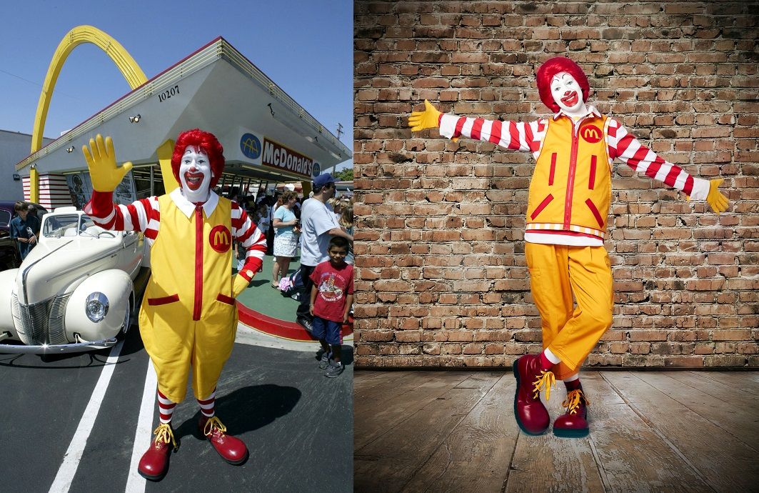 Ronald McDonald Makeover 2014 Before and After