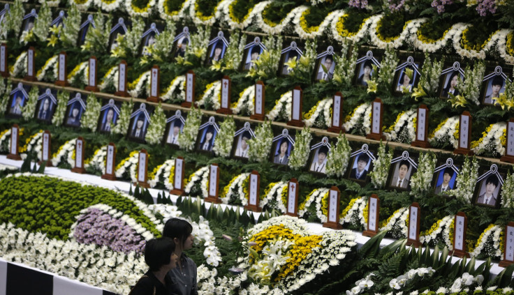 South korean ferry tribute