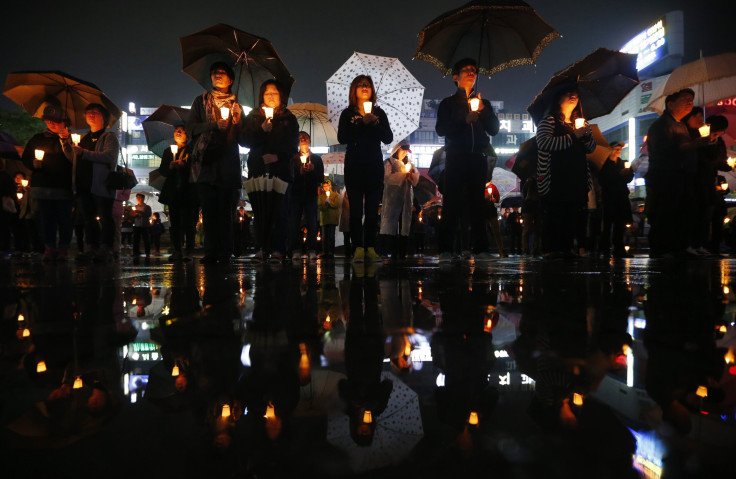 South korea Candlelight Vigil