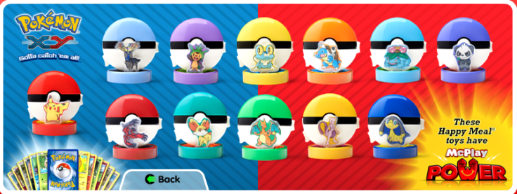 McDonald's Pokemon happy meal