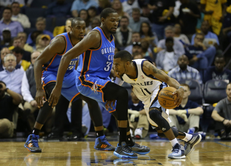 Kevin Durant Thunder Mike Conley Jr. Grizzlies