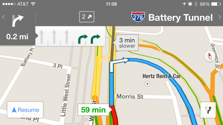 Google Maps Navigation