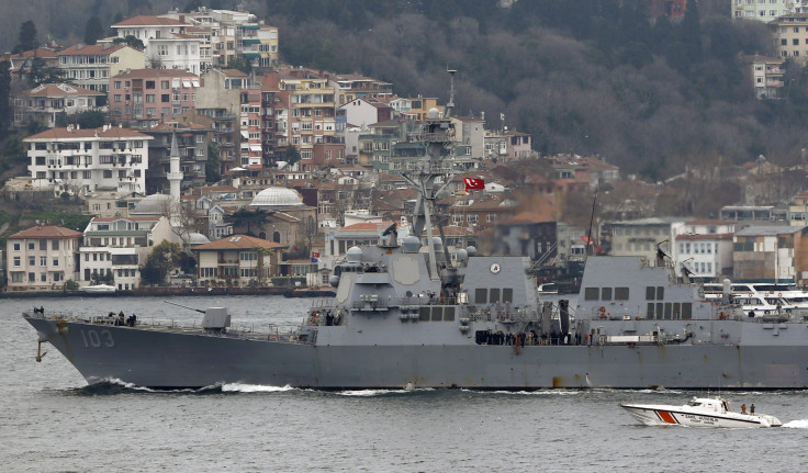 USS Truxtun Dardanelles