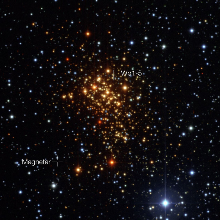 Westerlund 1 Star Cluster