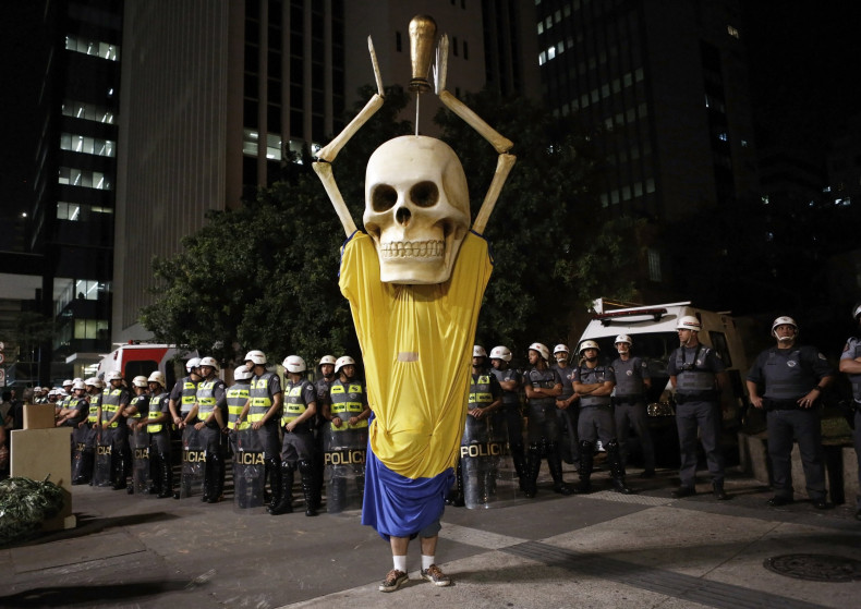 Brazil Protests Against FIFA