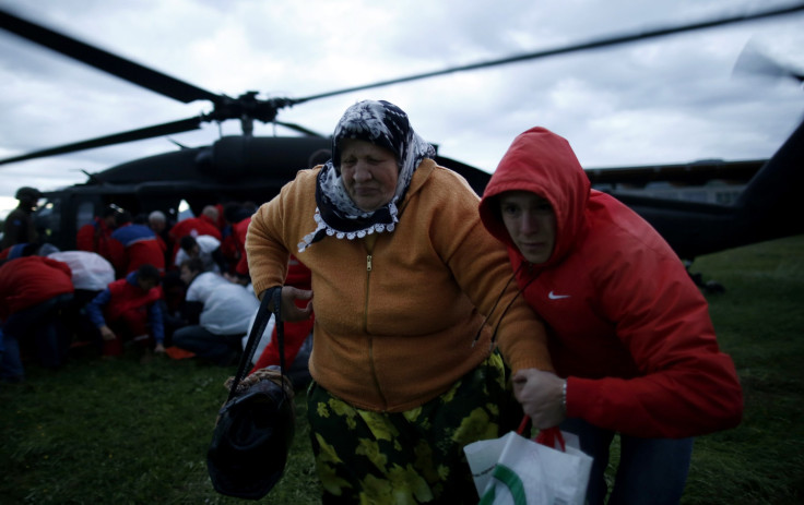 EUFOR Evacuation Flooding