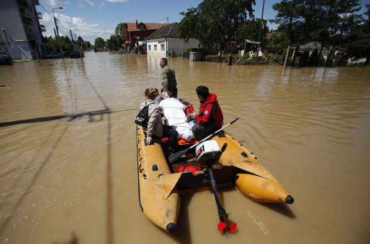 Orsaje flooding boats