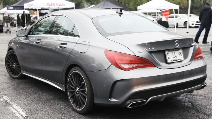 Mercedes CLA 45 AMG rear.