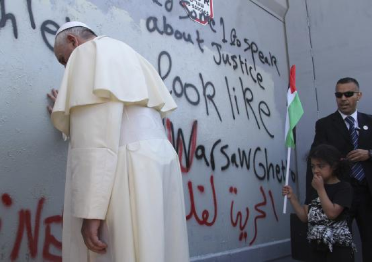 Pope Francis in West Bank