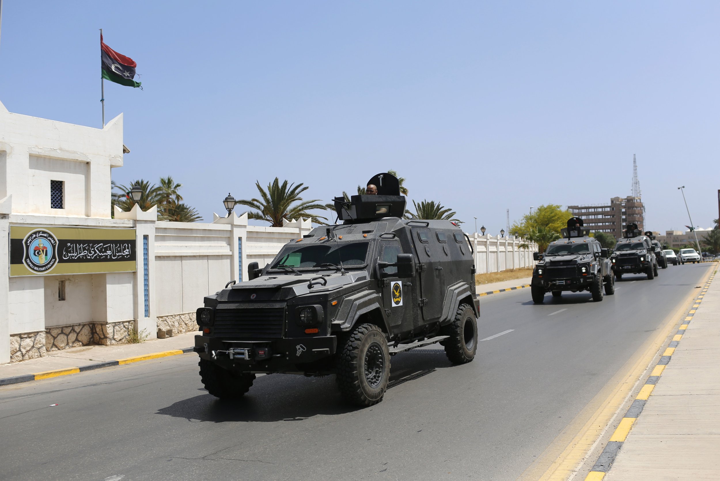 New Libyan Cabinet Of Premier Ahmed Maiteeq Meets After Police Take ...