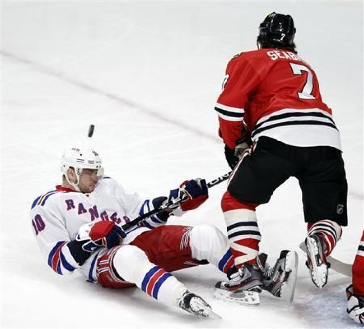 Rangers Blackhawks