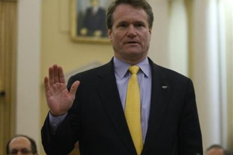 Bank of America CEO Moynihan testifies before the Financial Crisis Inquiry Commission in Washington
