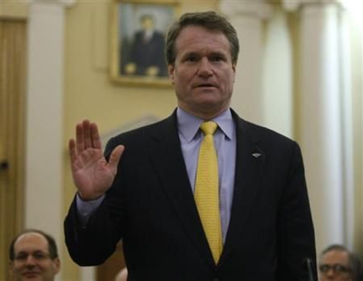 Bank of America CEO Moynihan testifies before the Financial Crisis Inquiry Commission in Washington