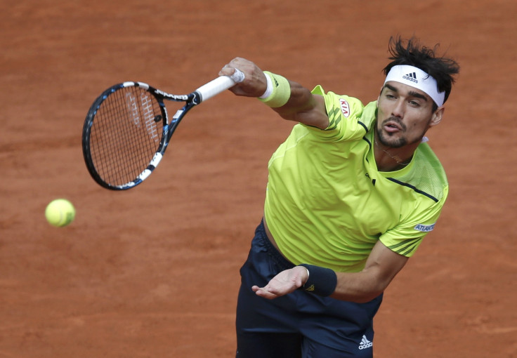 Fabio Fognini 2014 French Open