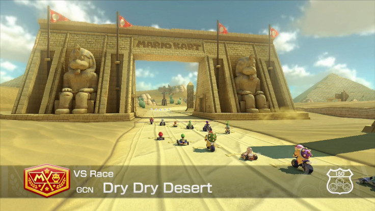 Mario Kart 8 Dry Dry Desert
