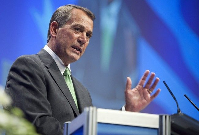 Speaker of the House John Boehner speaks to the Conservative Political Action Conference (CPAC) in Washington February 10, 2011.