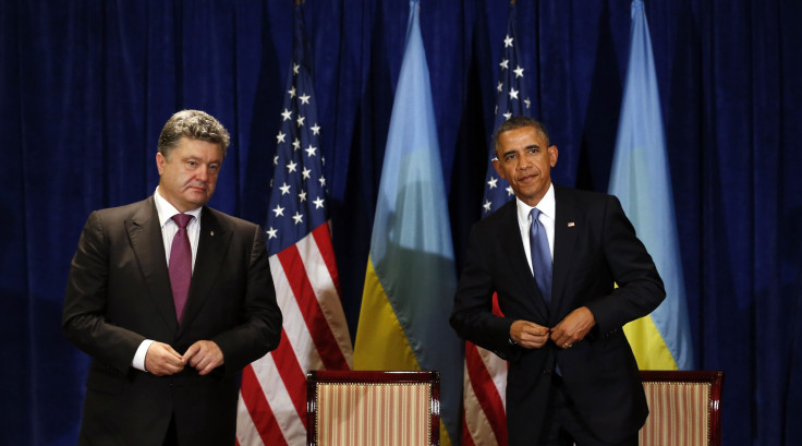 Barack Obama and Petro Poroshenko