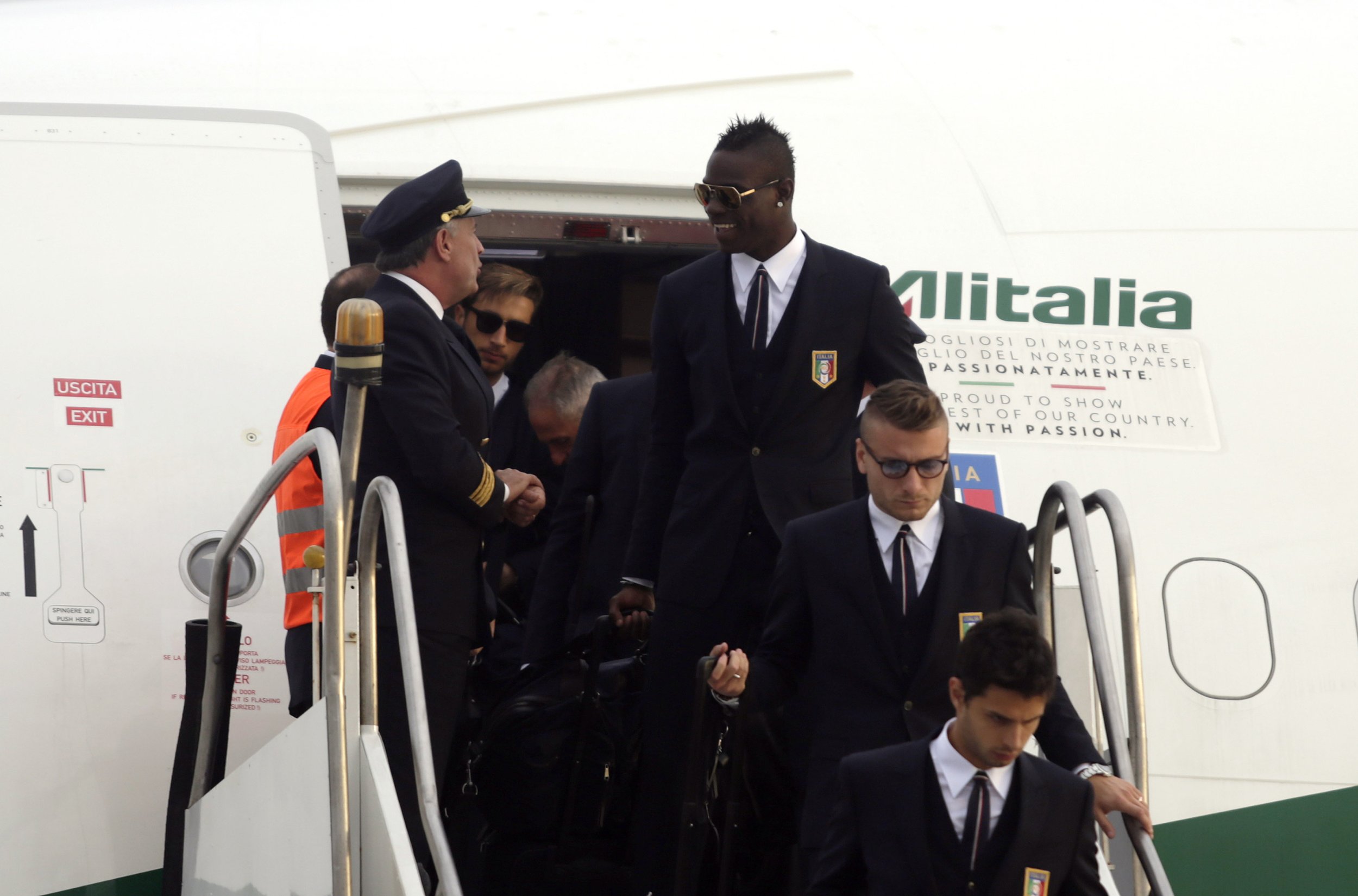 2014 World Cup - Italy Arrival