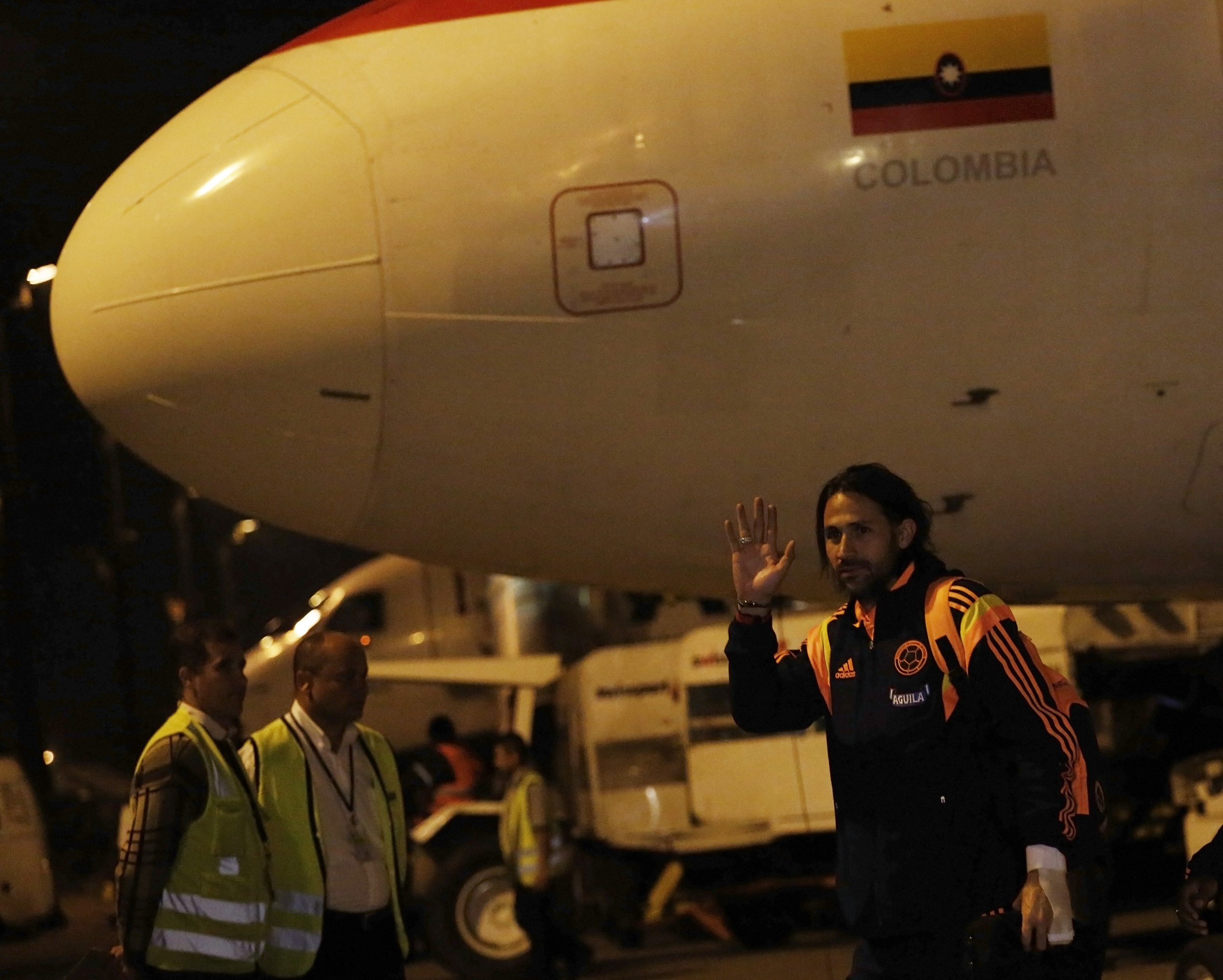 2014 World Cup - Colombia Arrival