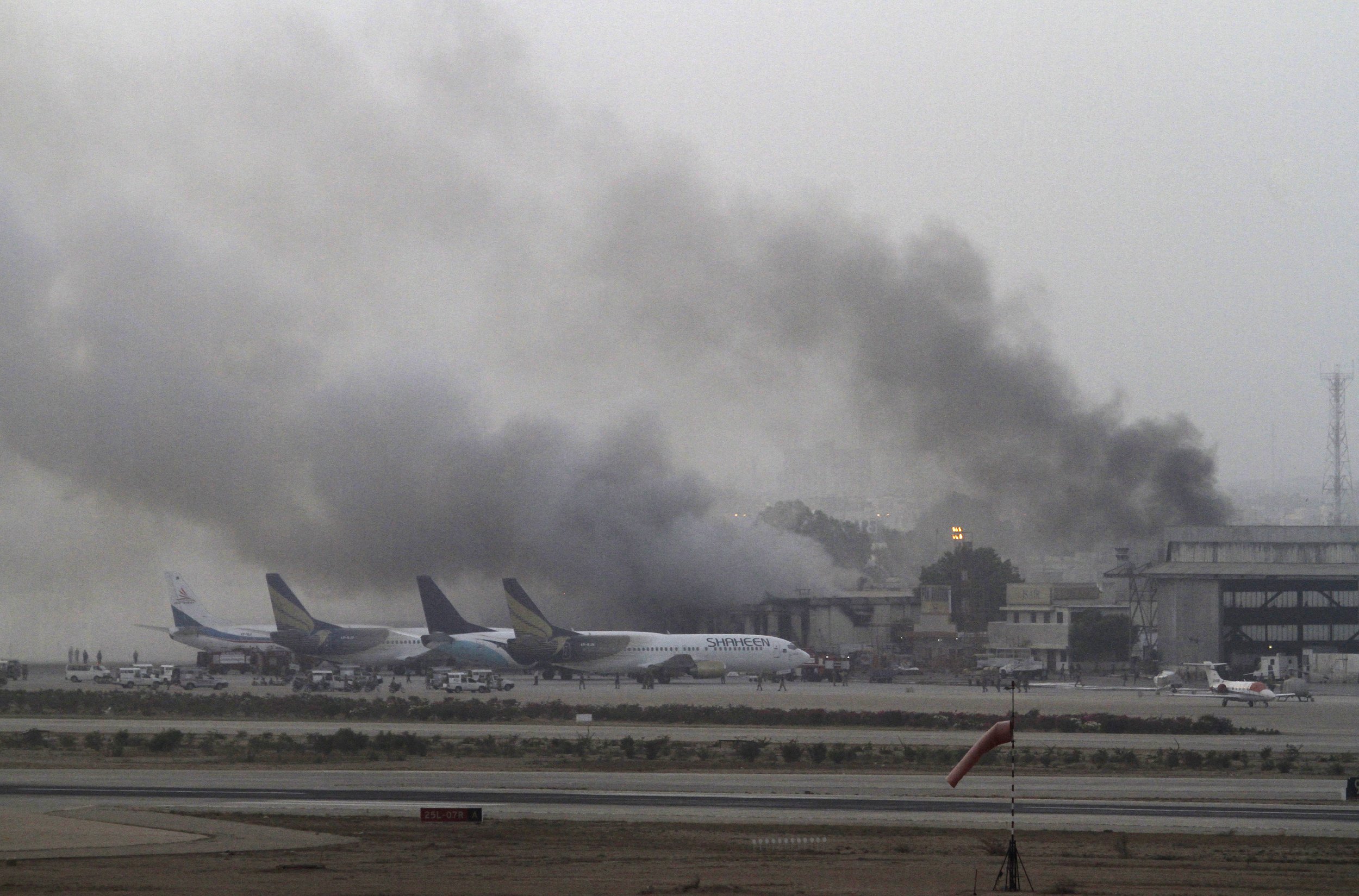 Militant Attack On Karachi Airport In Pakistan Claims 23 Lives, At ...