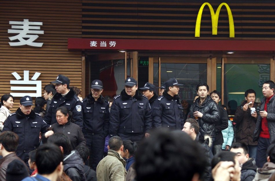 Revolt began with symbolic gesture of youth placing a Jasmine outside McDonalds