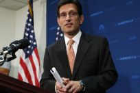 Eric Cantor after news conference