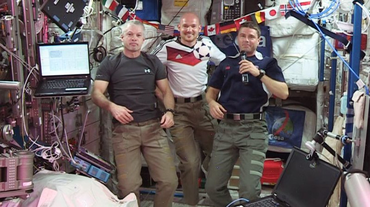 World Cup Aboard The Space Station