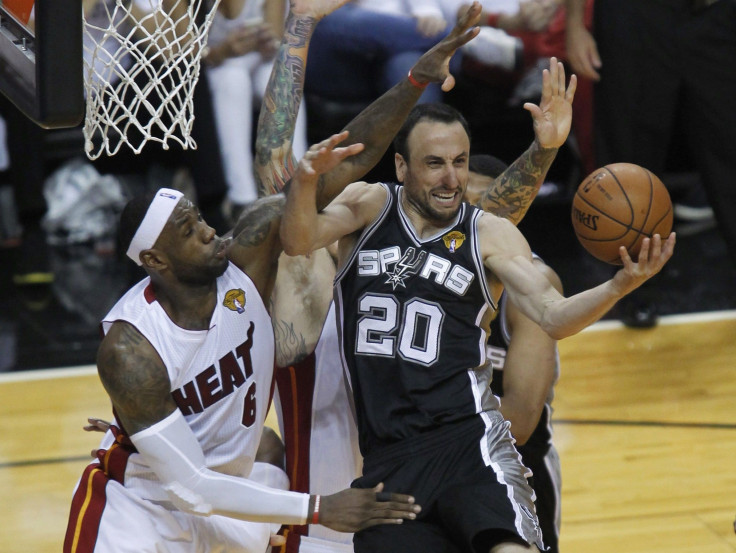 Spurs Heat 2014 Finals