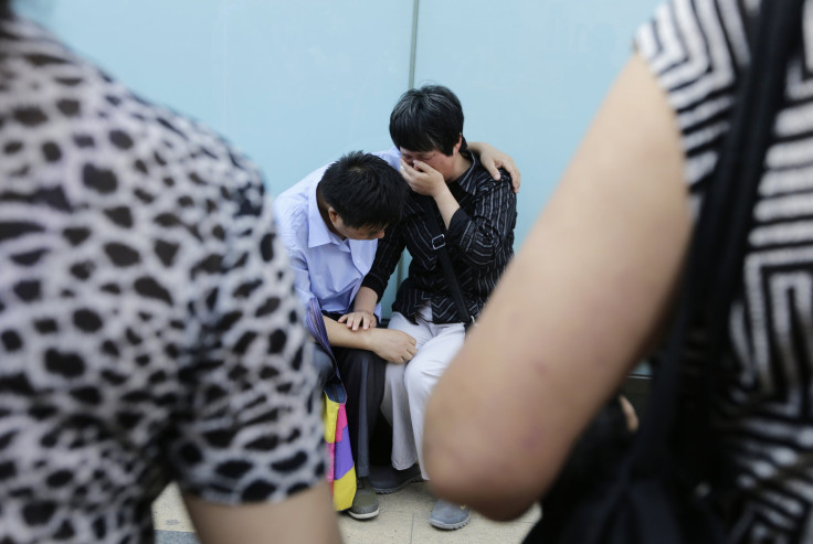 Flight MH370 passenger's relatives