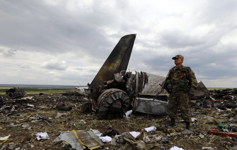 Ukraine Military Plane Shot Down In Luhansk