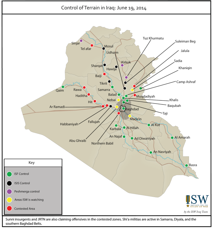 Control Zone Map