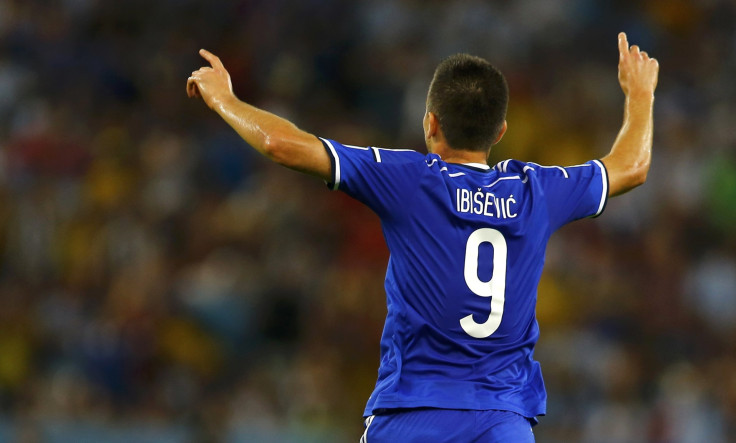 Vedad Ibisevic Bosnia World Cup 2014