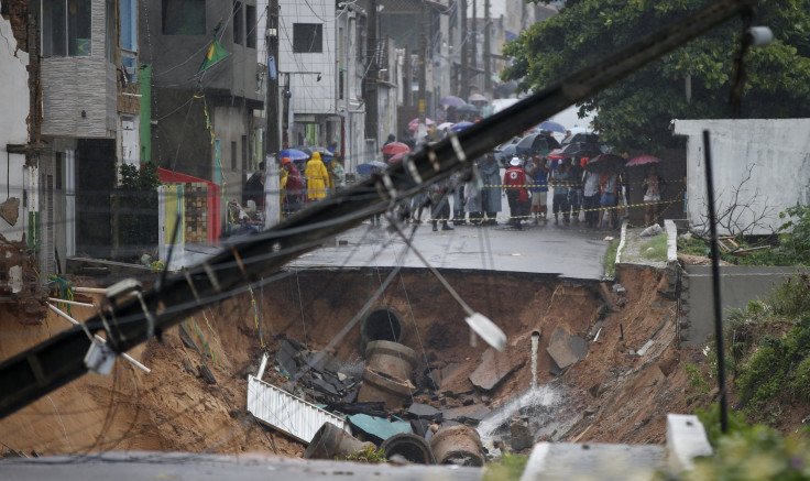World Cup Sinkhole In Natal