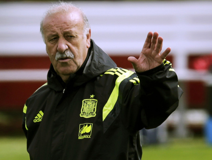 Vicente del Bosque Spain World Cup 2014
