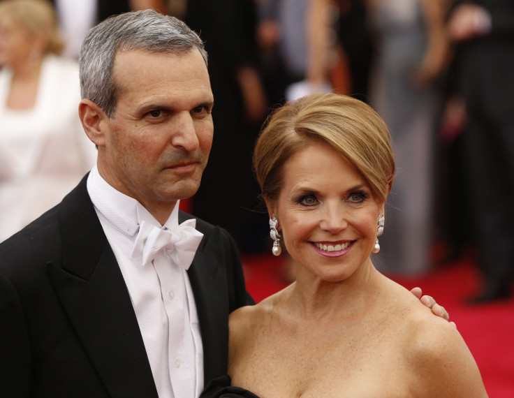 Katie Couric and John Molner