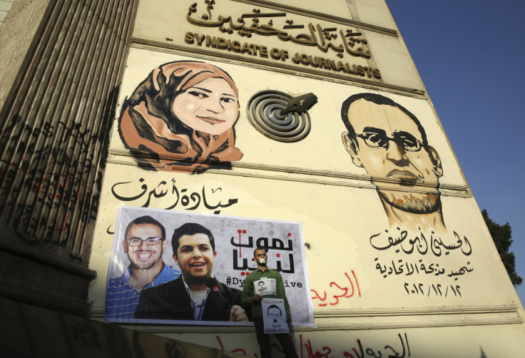 Egypt_Protest Against Journalists' Arrest